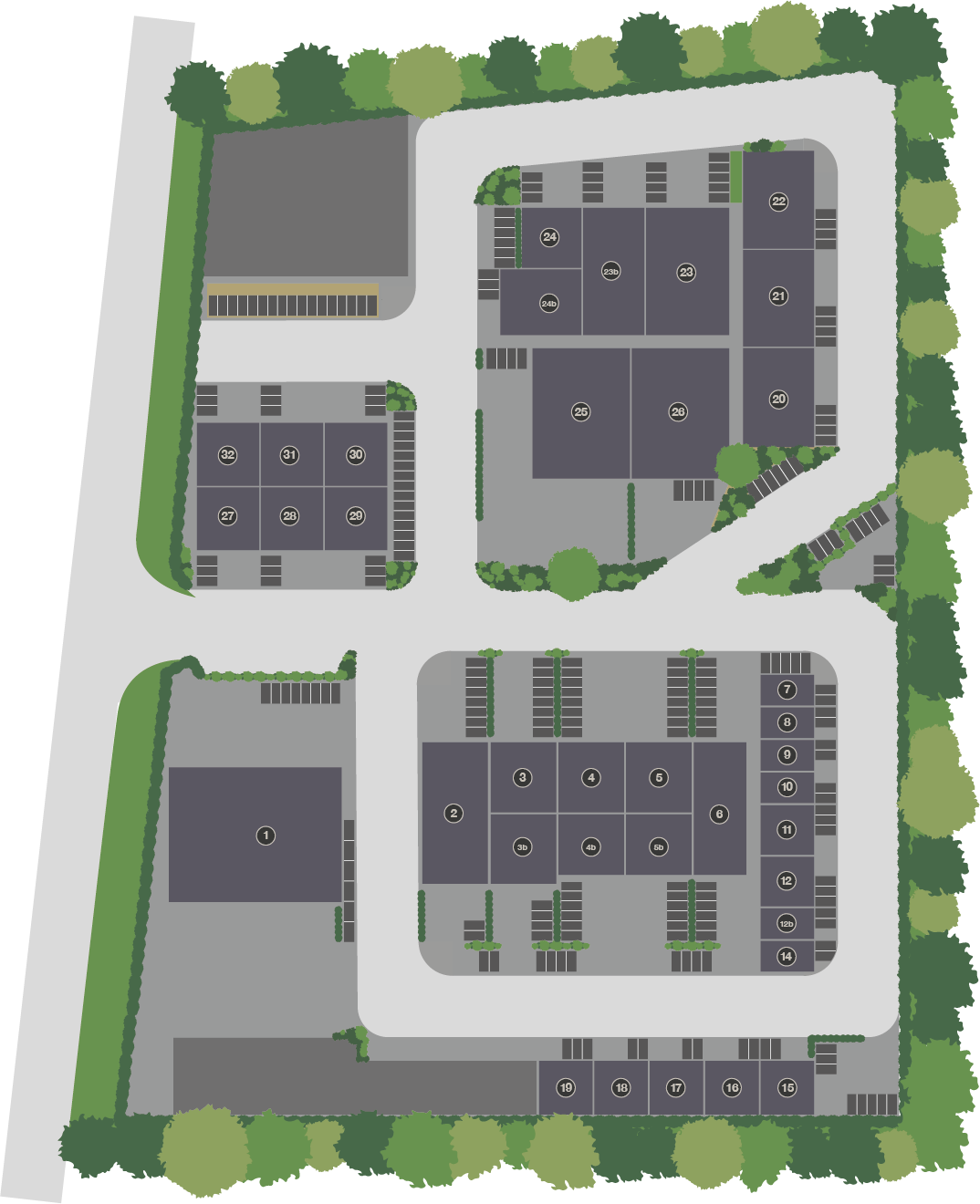 King Street Industrial Estate Site Plan