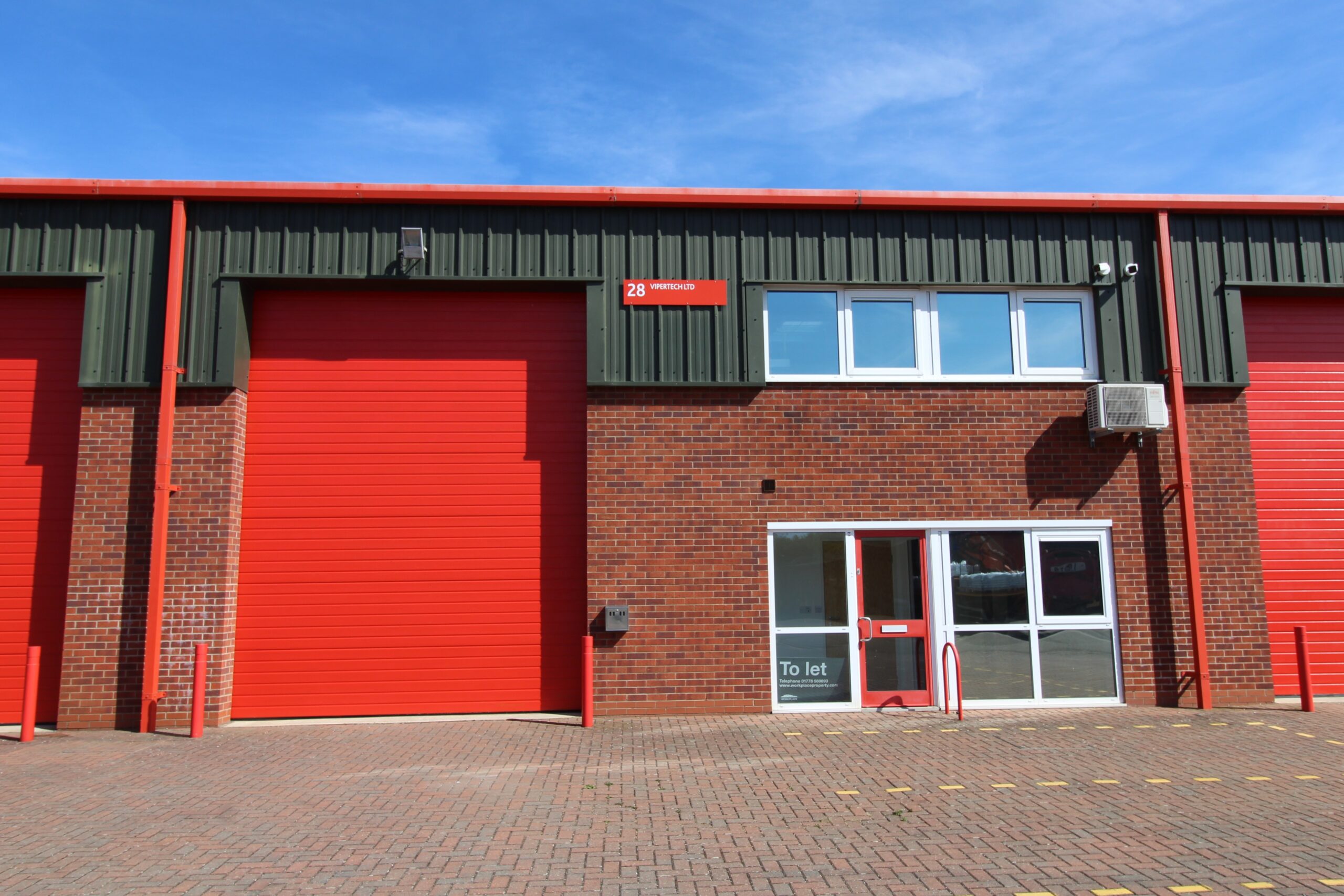 Exterior of unit 28 at King Street Industrial Estate